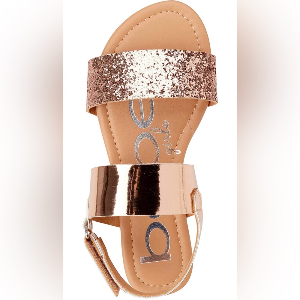 NWT - 💖bebe Glitter Metallic Sandal